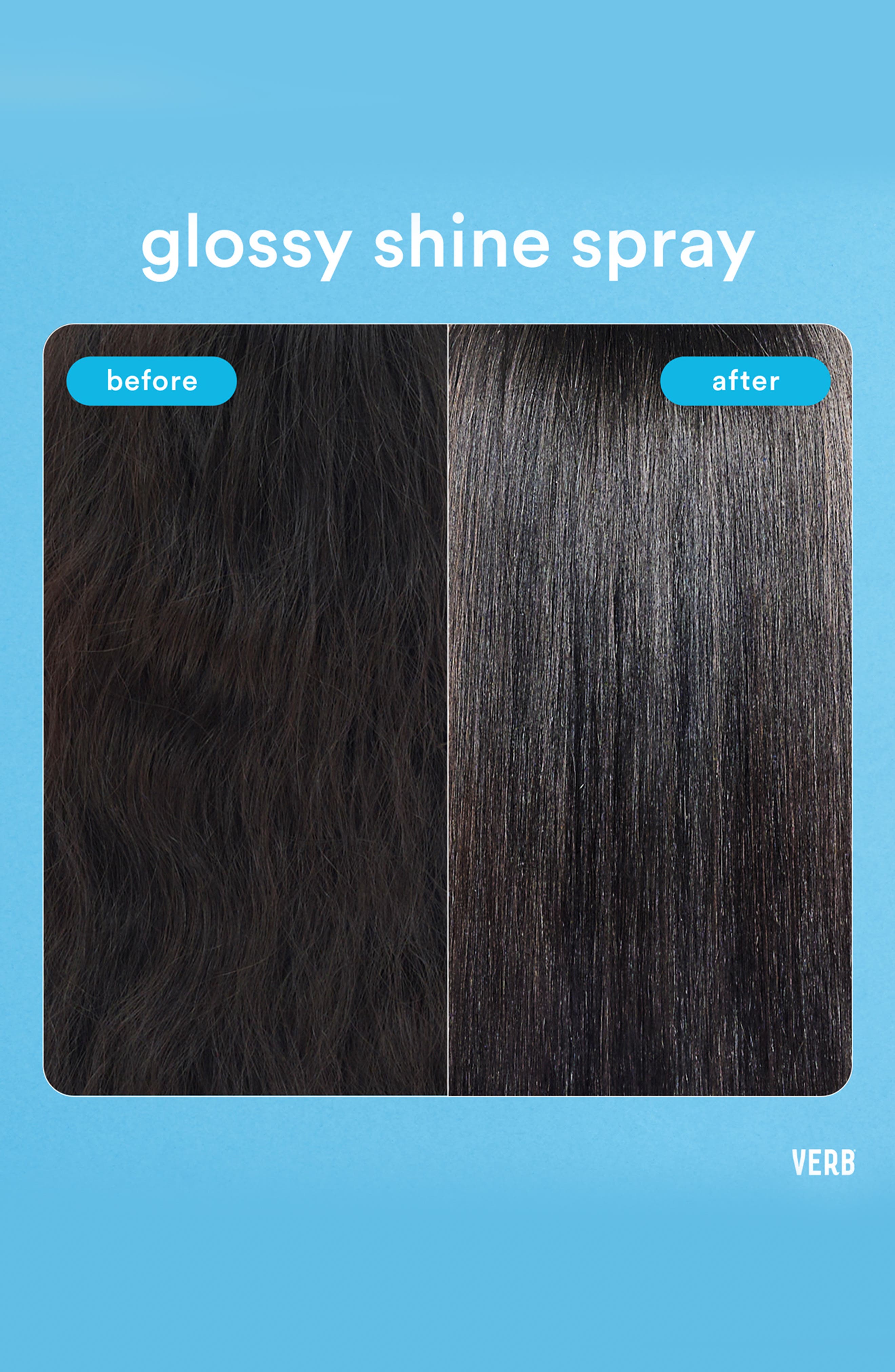 Verb Glossy Shine Spray with Heat Protection