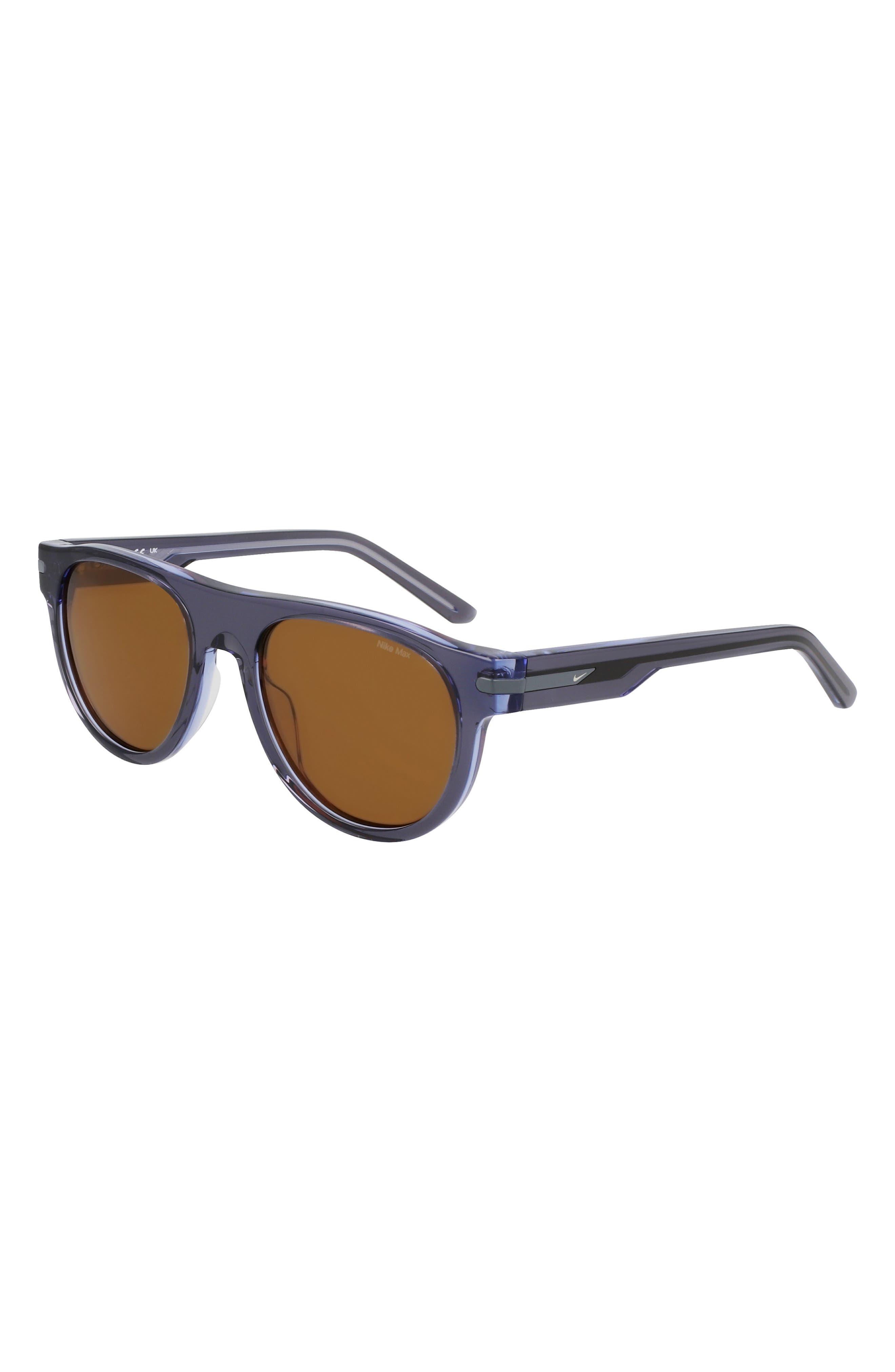 Nike Crescent III 54mm Round Sunglasses