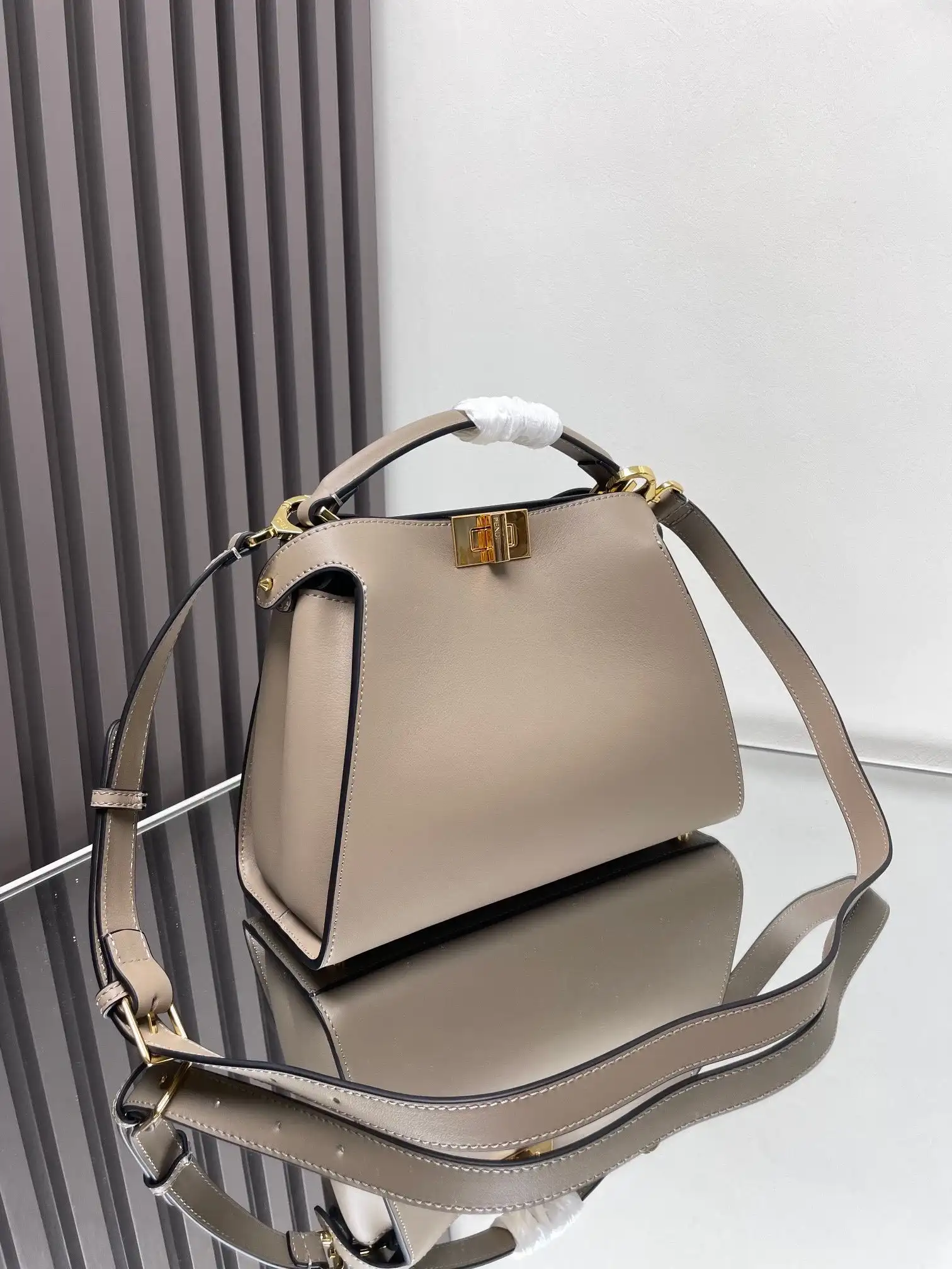 Fendi Peekaboo Calfskin Shoulder Bag product photo from LabelPicks