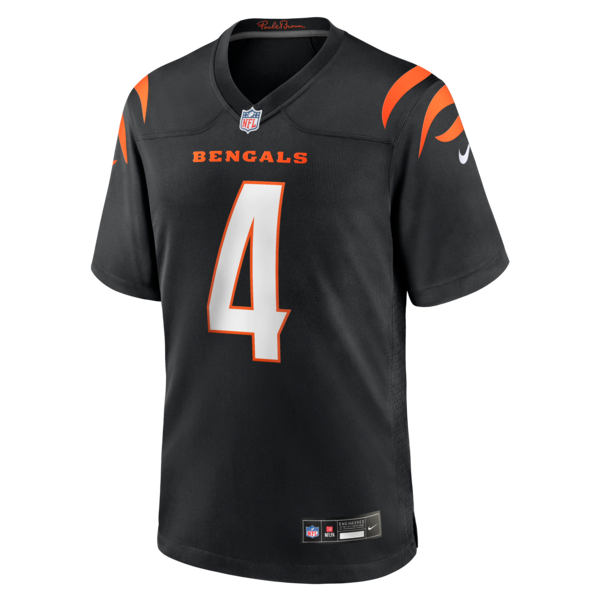Sean Clifford Cincinnati Bengals Nike Team Game Jersey -  Black