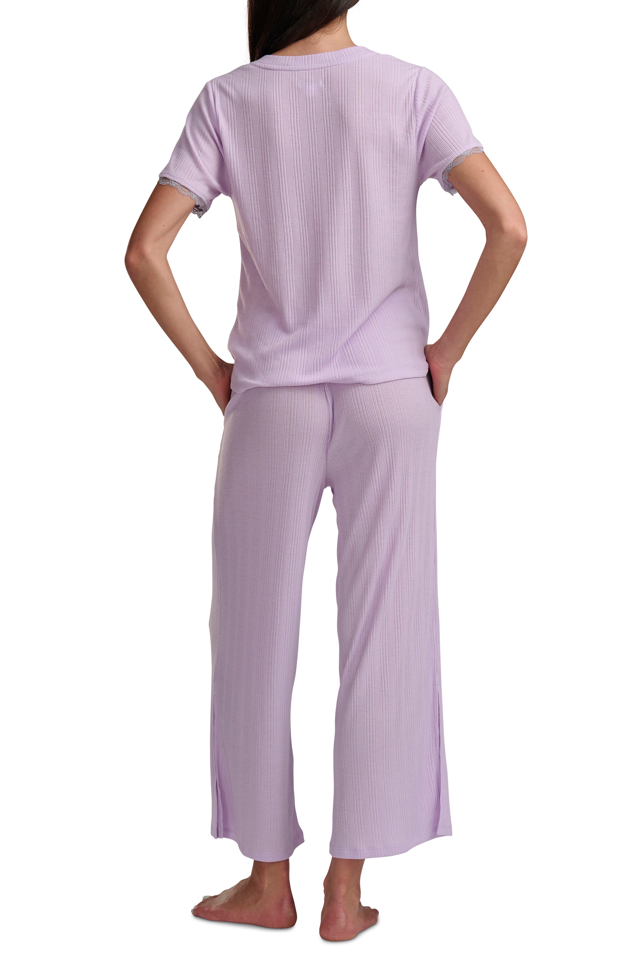 Splendid Short Sleeve Crop Pajamas