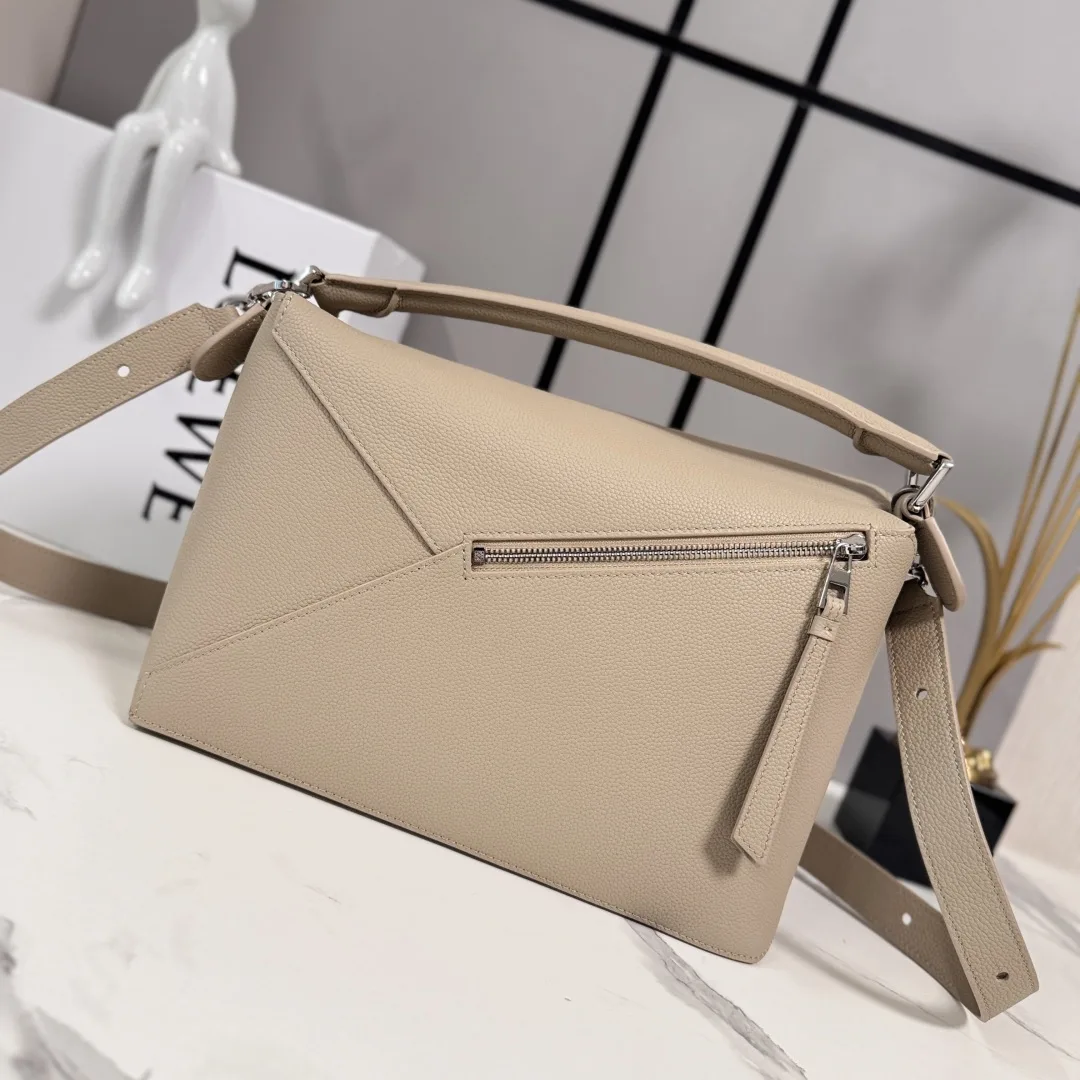 Loewe Grained Leather Puzzle Top Handle Bag product photo from LabelPicks