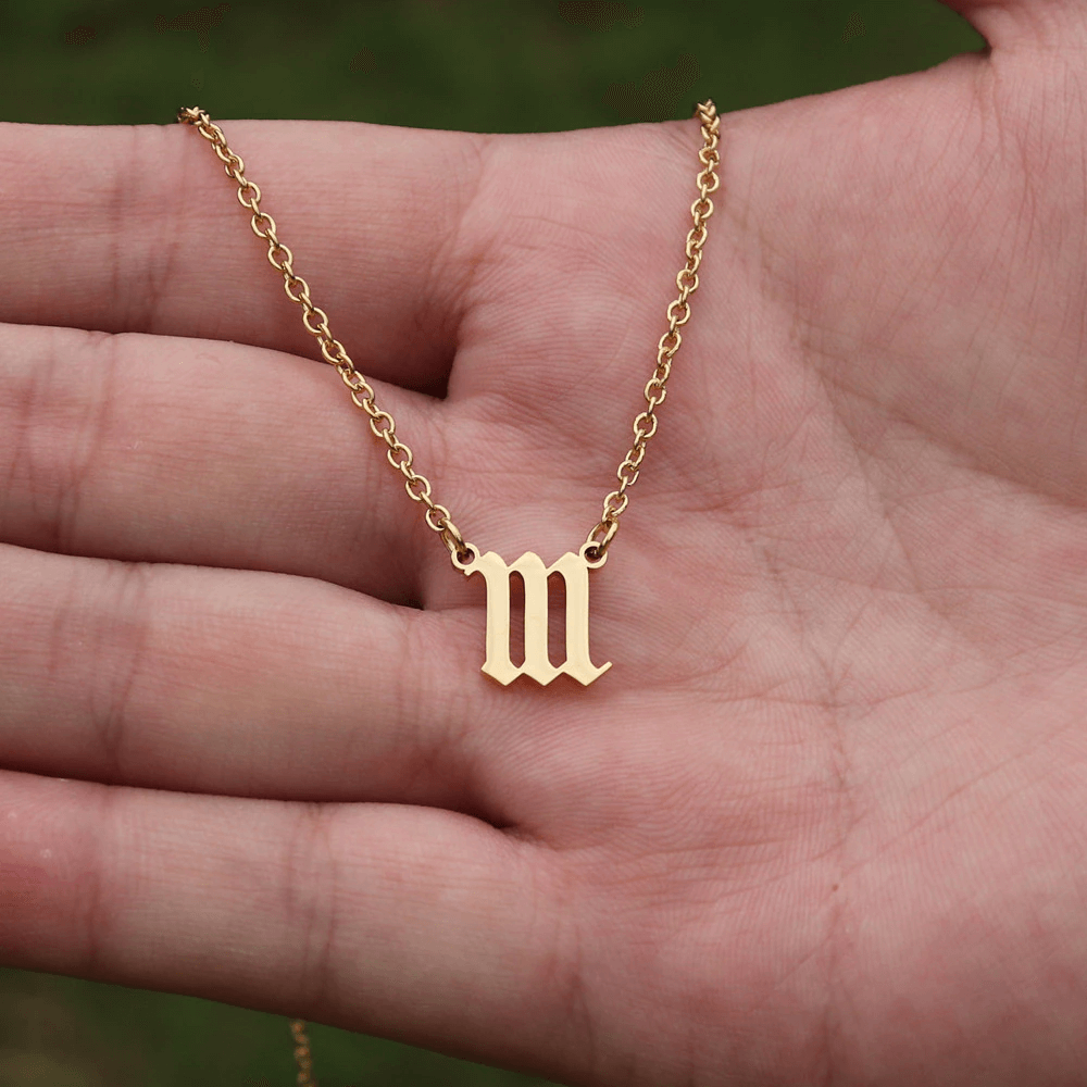 Angel Number Necklace 111-999 with 18K Gold Plated