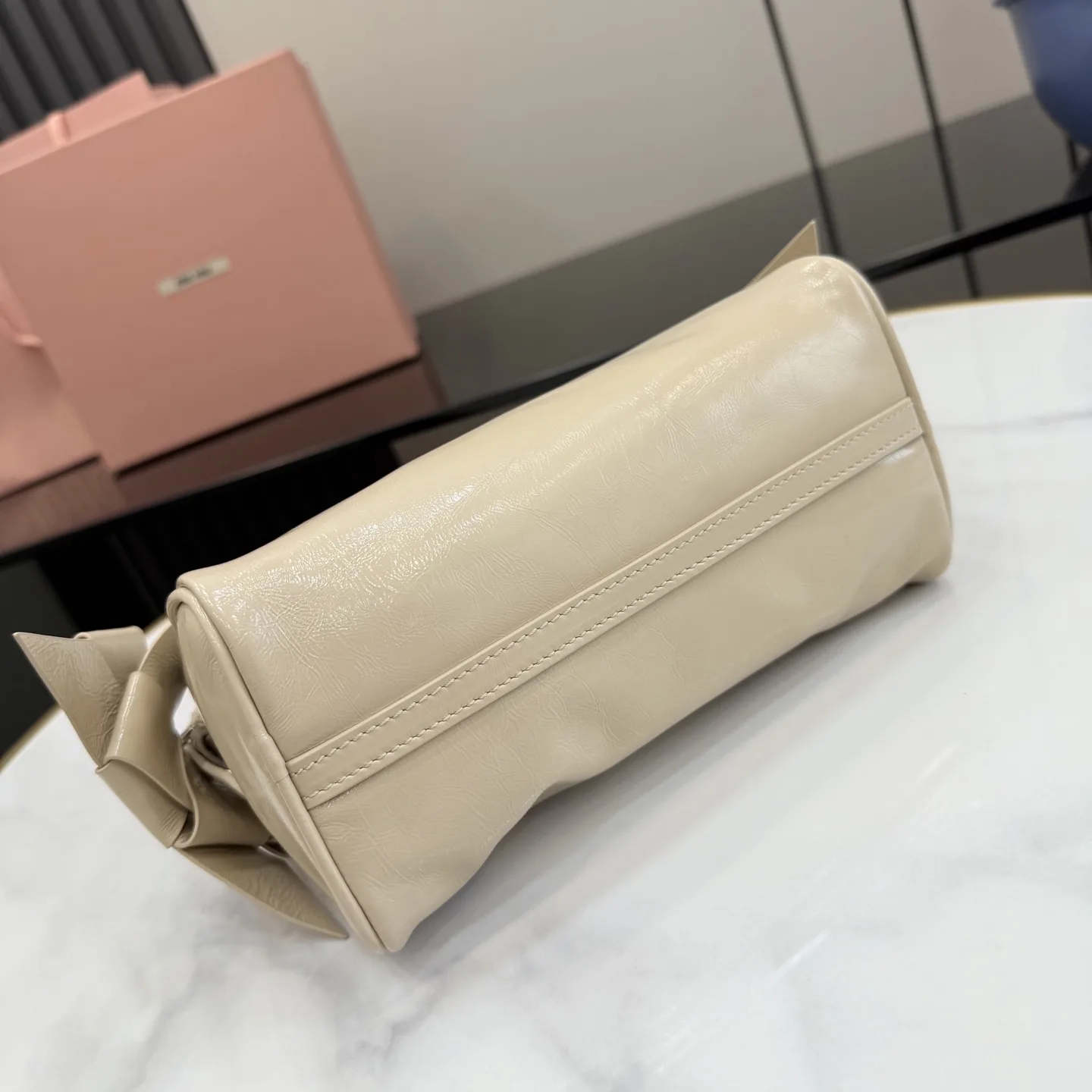 Miu Miu Beige Top Handle Bag product photo from LabelPicks