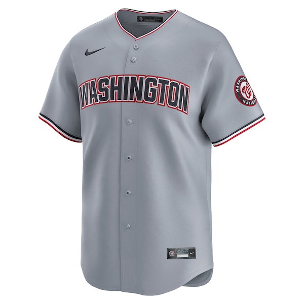 Washington Nationals Nike Road Limited Jersey – Gray