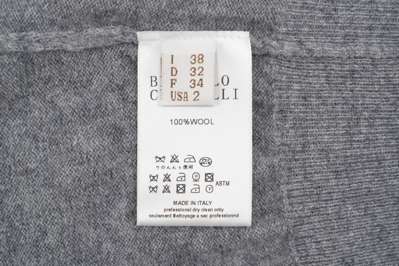 Brunello Cucinelli Light Grey Wool Zip Cardigan product photo from LabelPicks