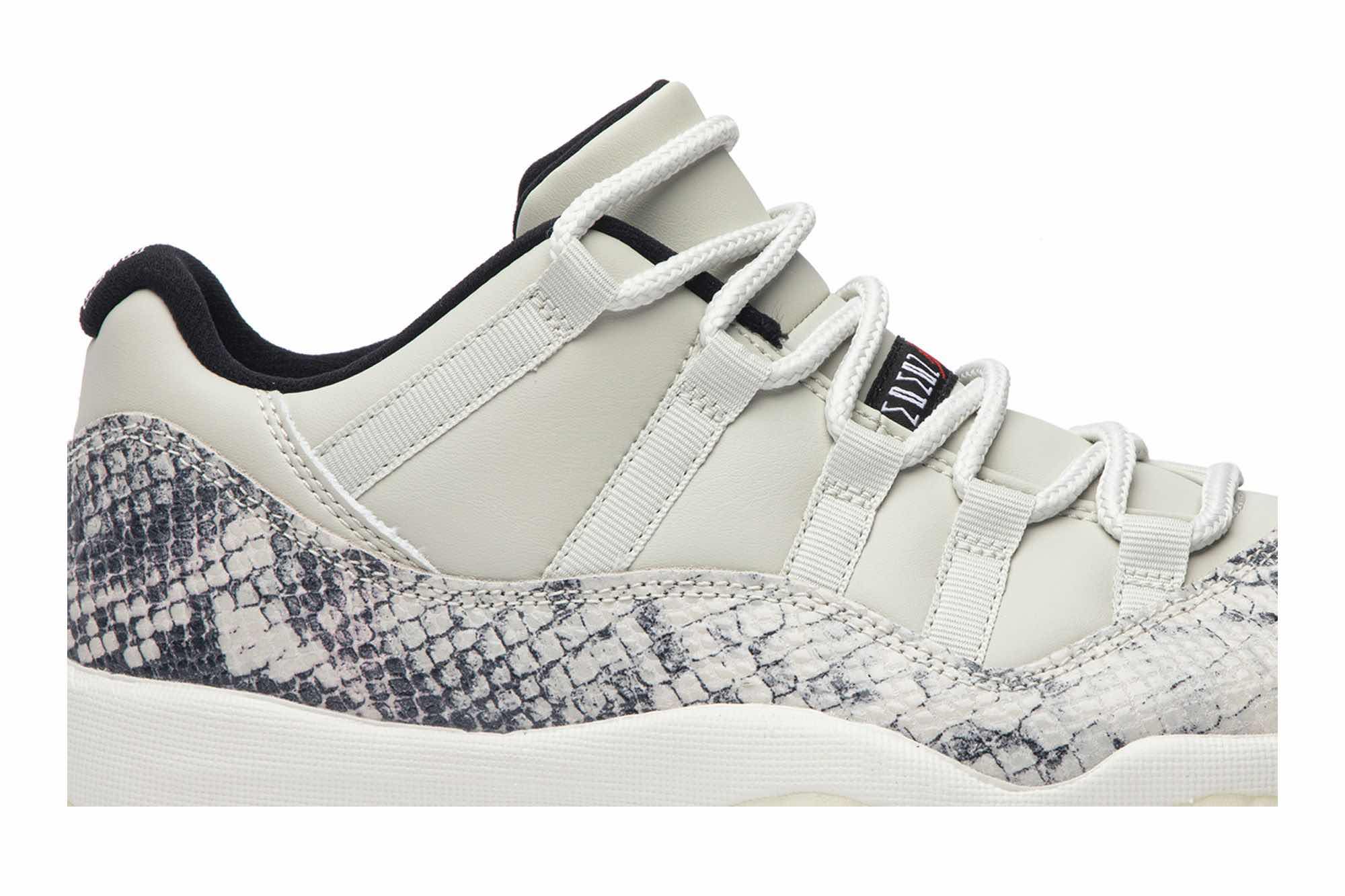Air Jordan 11 Retro Low ‘Light Bone Snakeskin’ CD6846-002