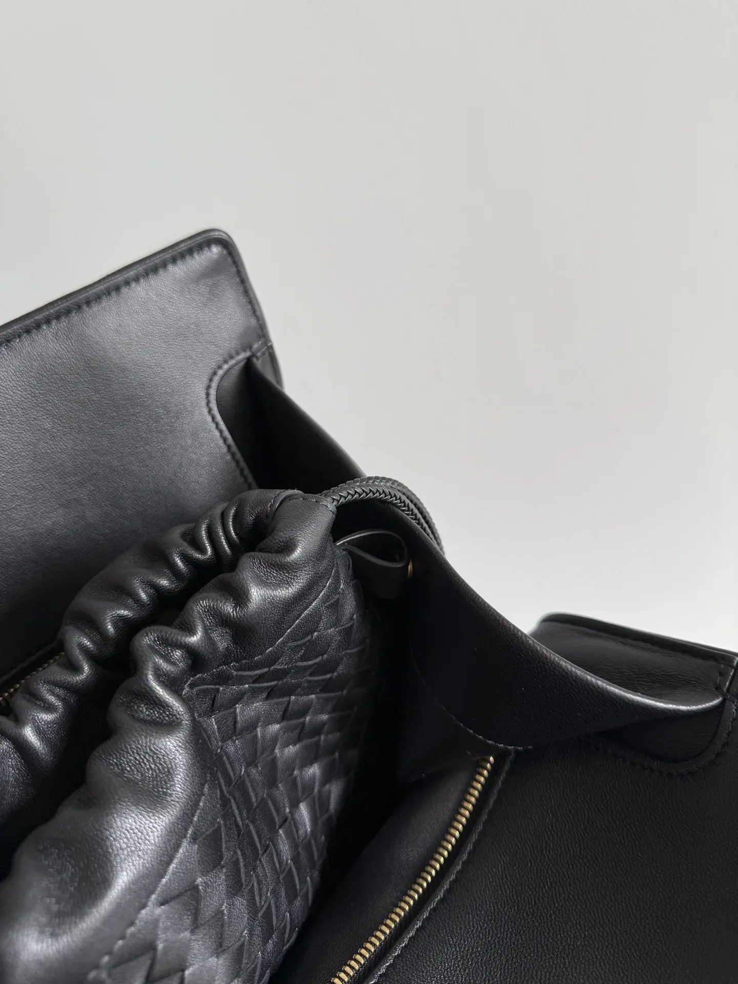 Bottega Veneta Intrecciato Woven Leather Dustbag Tote Bag product photo from LabelPicks