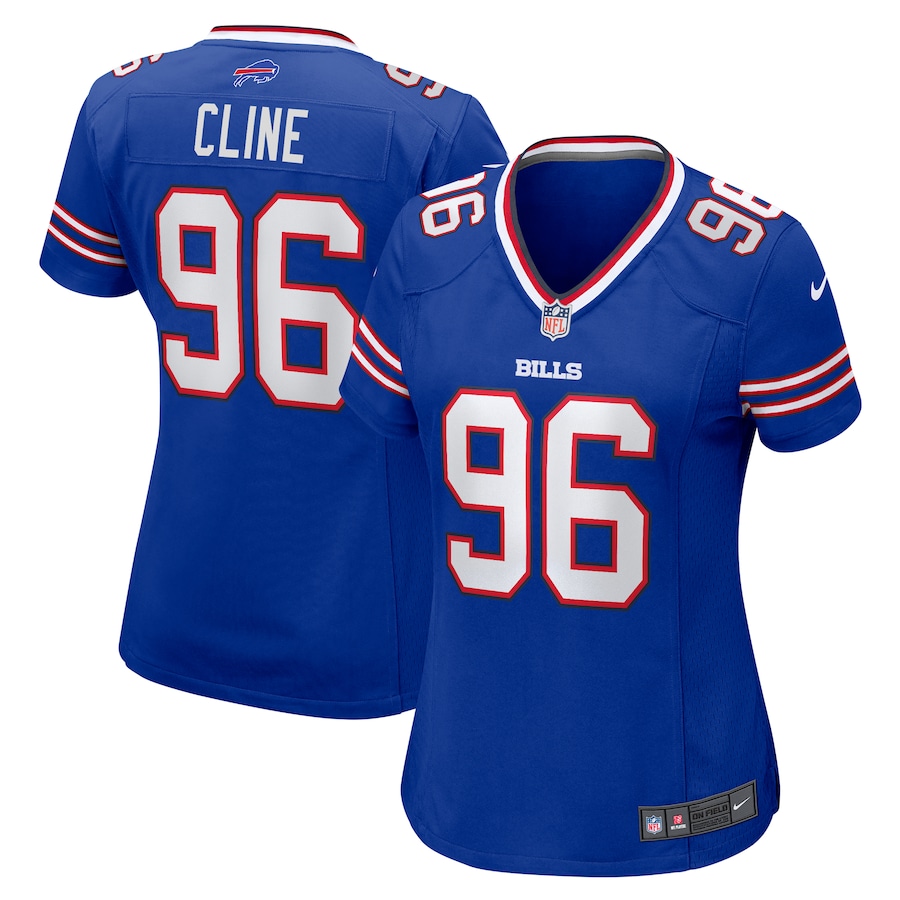 Kameron Cline Buffalo Bills Nike Women's Team Game Jersey -  Royal