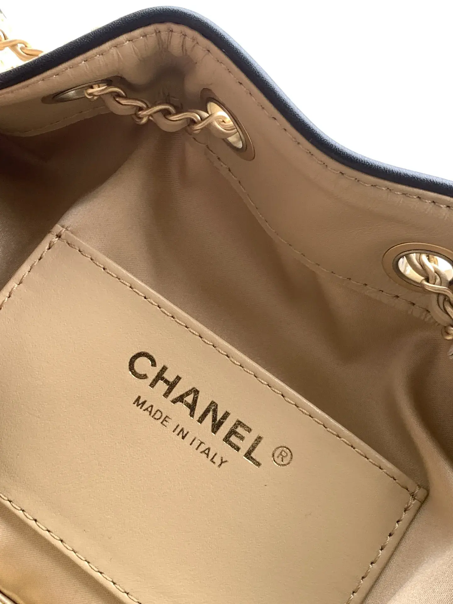 Chanel Straw Woven Bucket Bag product photo from LabelPicks