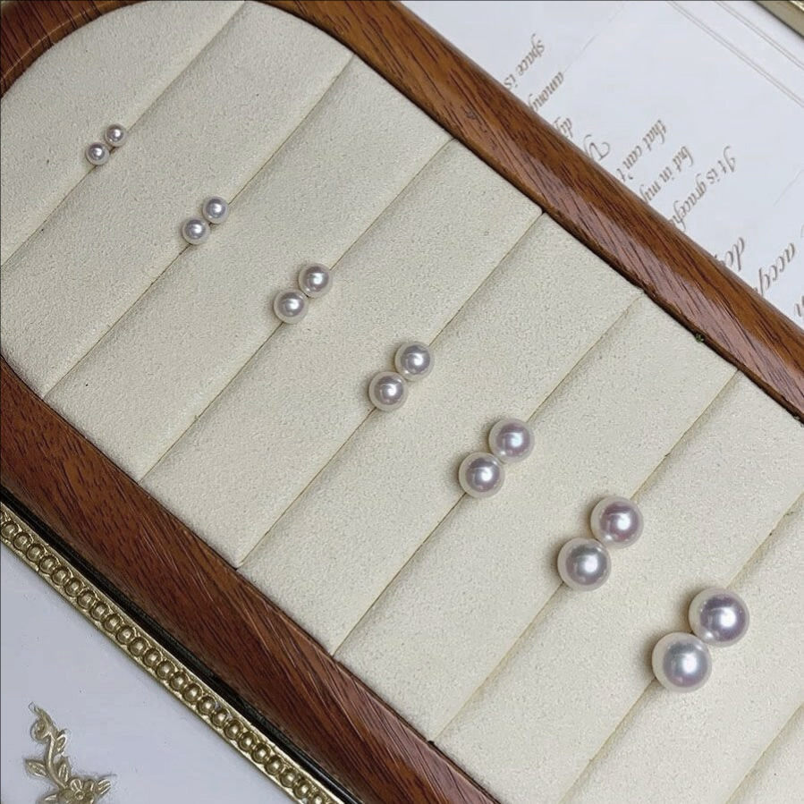 s999 pure silver needle Shijia synthetic earrings, French retro elegant temperament stud earrings, popular ins light luxury ear accessories