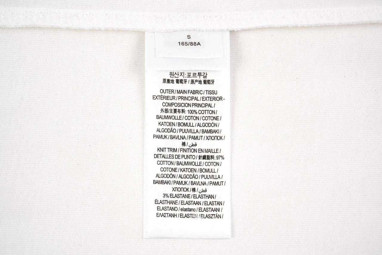 Burberry White Check Sleeve Trim Crewneck T-Shirt product photo from LabelPicks