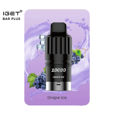 IGET BAR PLUS S3 POD 10000 Puffs - Grape lce