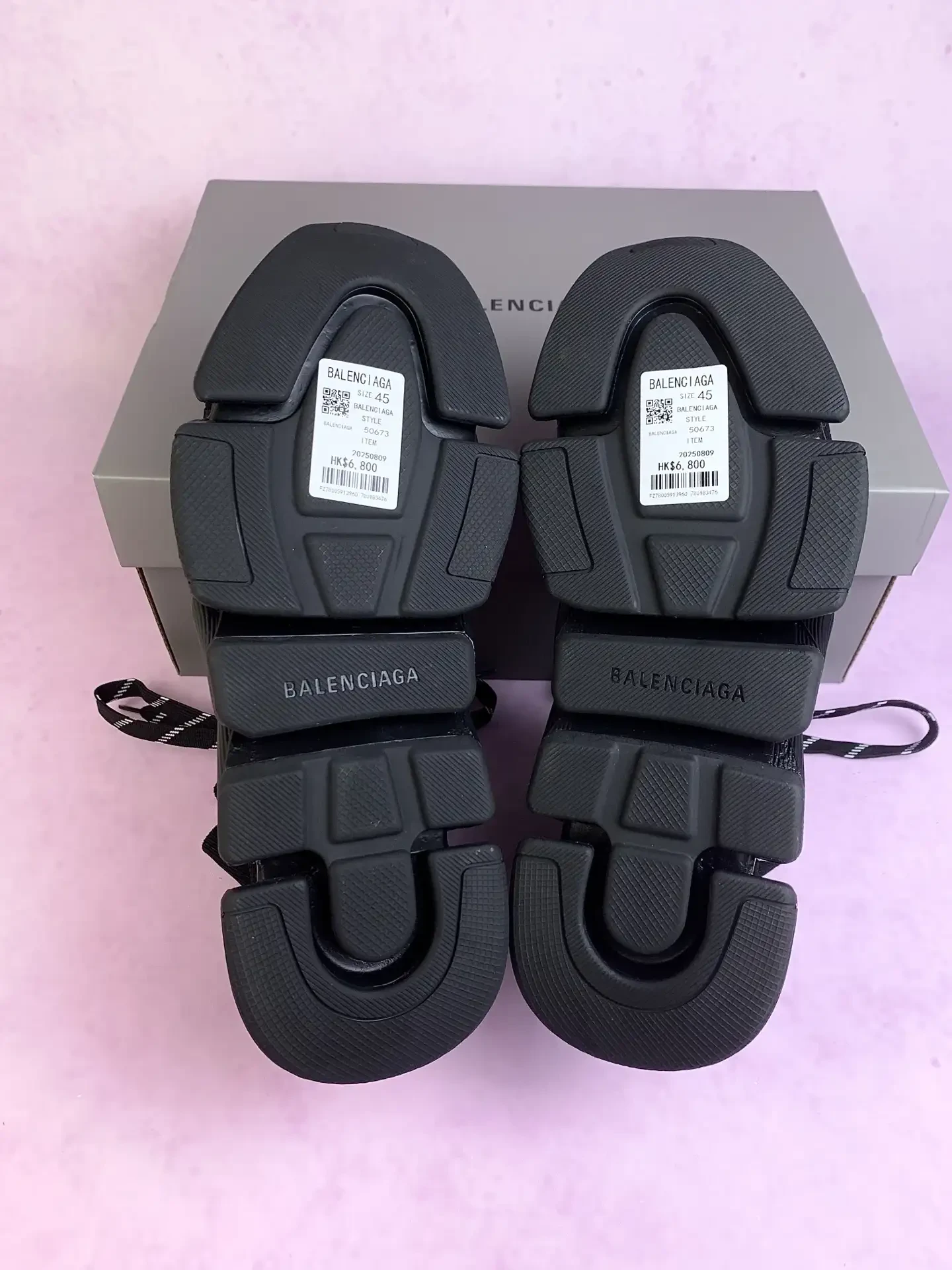 Balenciaga Speed 2.0 Lace-Up Sneaker in Black product photo from LabelPicks