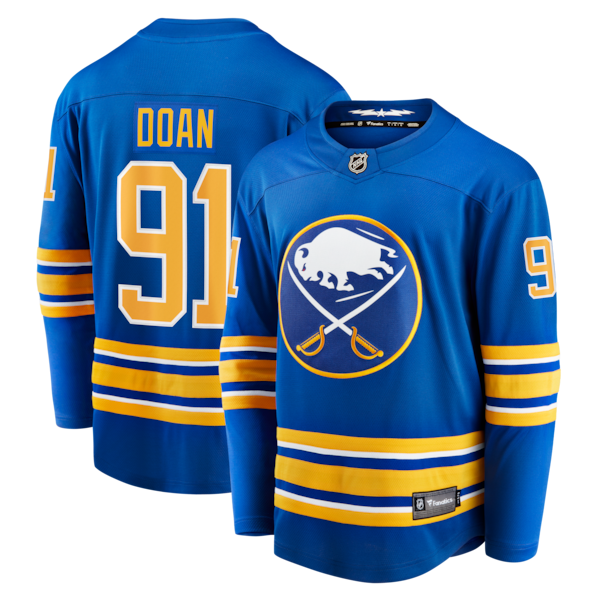 Josh Doan Buffalo Sabres  Home Premier Breakaway Player Jersey - Royal