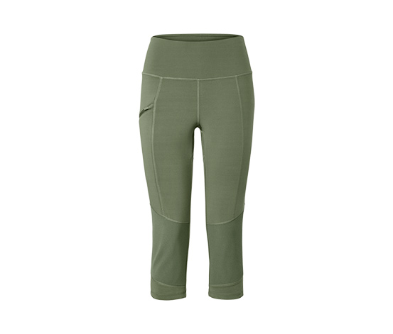 3/4-Trekking-Tight, olivgrün