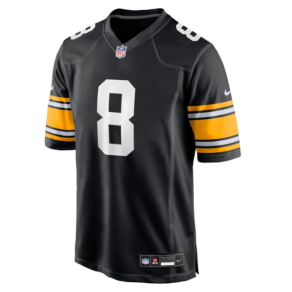 Aaron Rodgers Pittsburgh Steelers Nike Alternate Game Jersey - Black