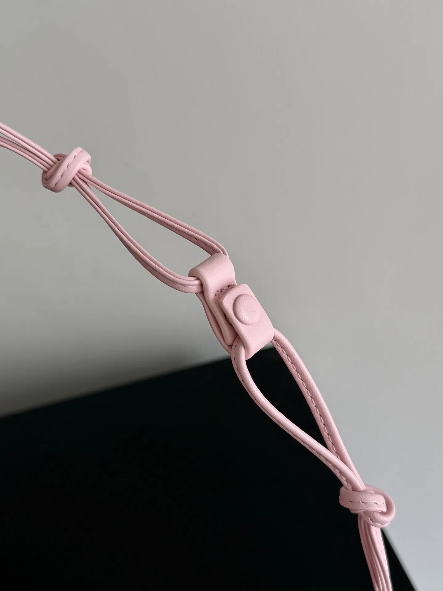 Bottega Veneta Pink Dustbag Intrecciato Woven Leather Bucket Bag product photo from LabelPicks
