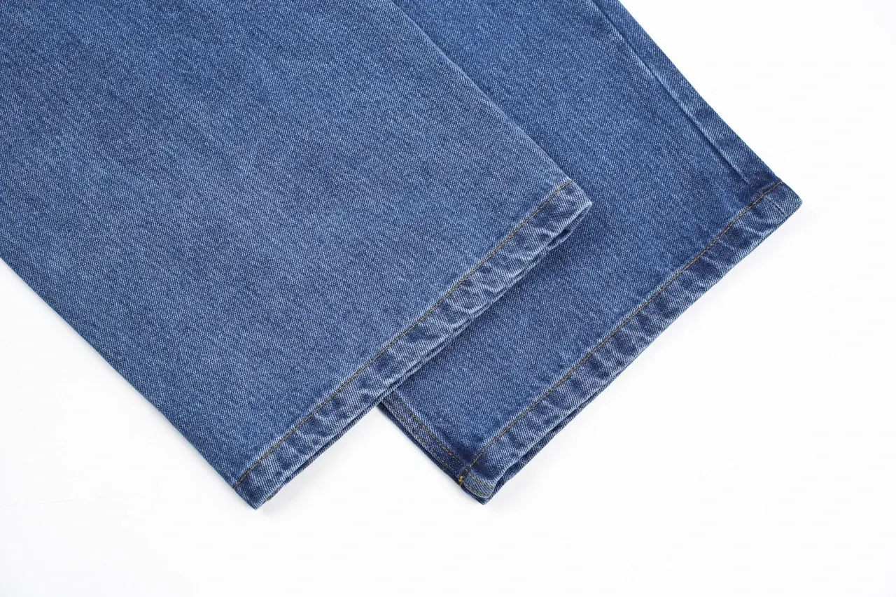 LOEWE Blue Denim Jeans with Knee Anagram Detail product photo from LabelPicks