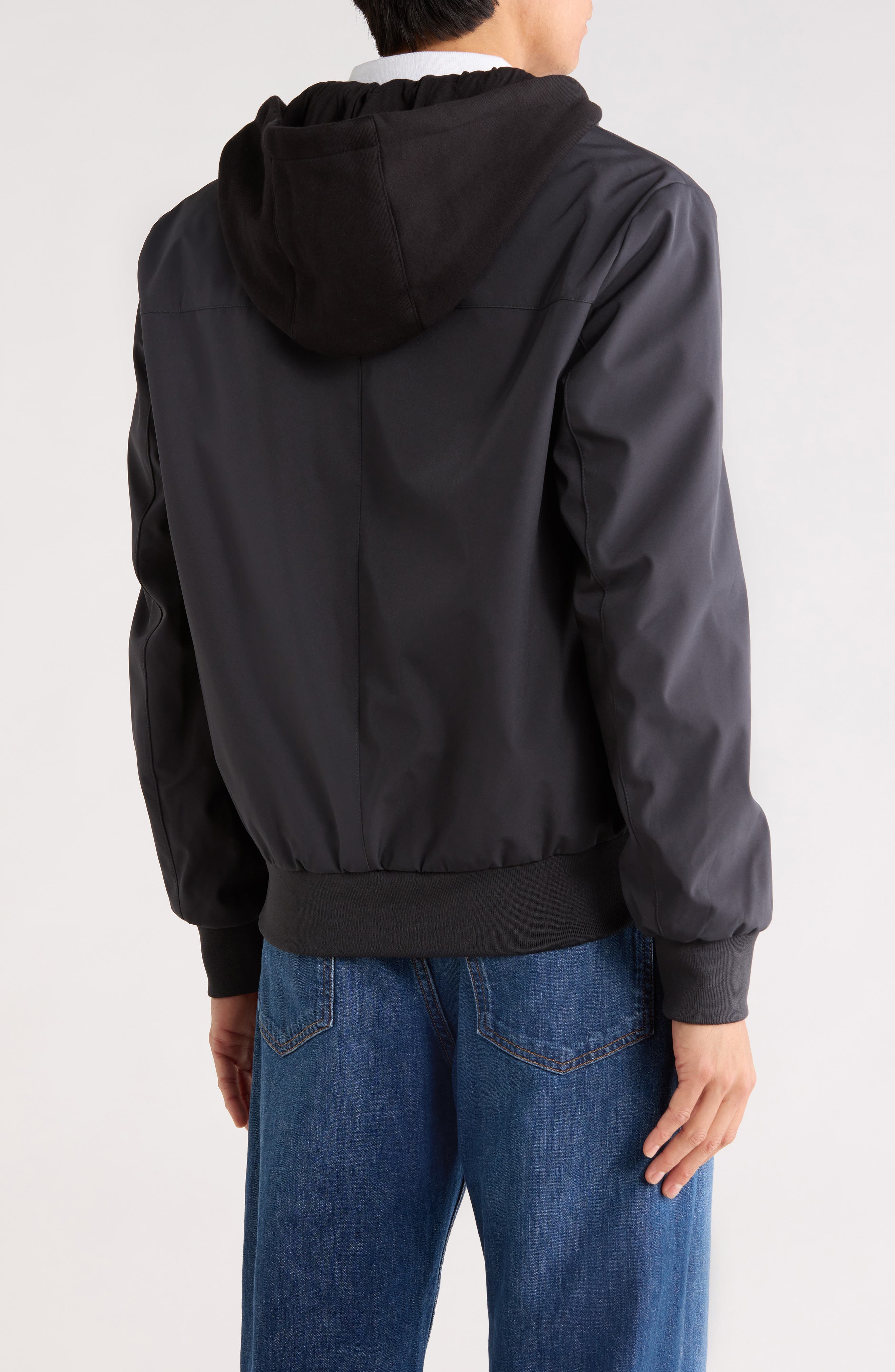 Calvin Klein Softshell Knit Bomber Hoodie