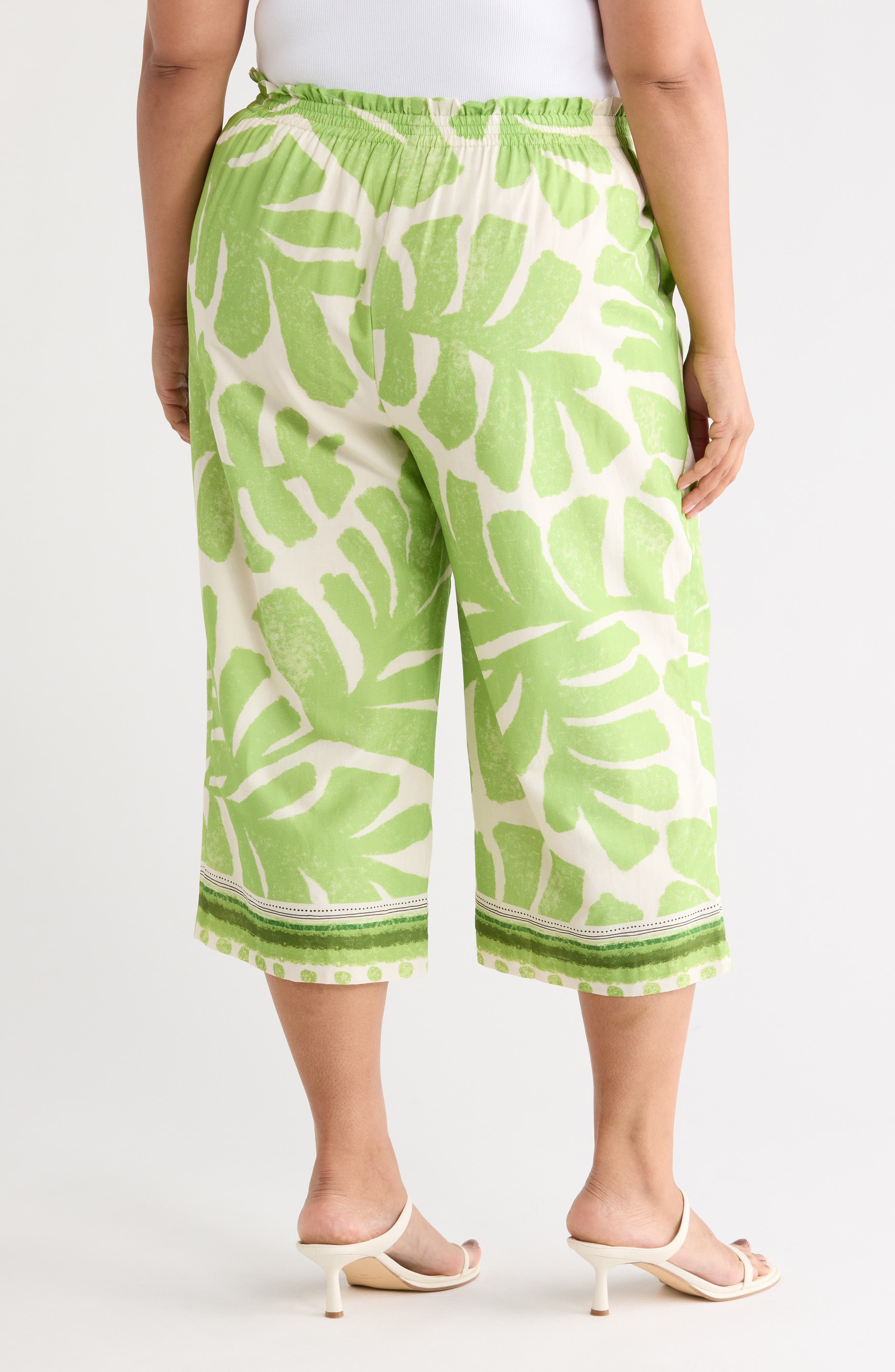 DR2 by Daniel Rainn Print Wide Leg Pants