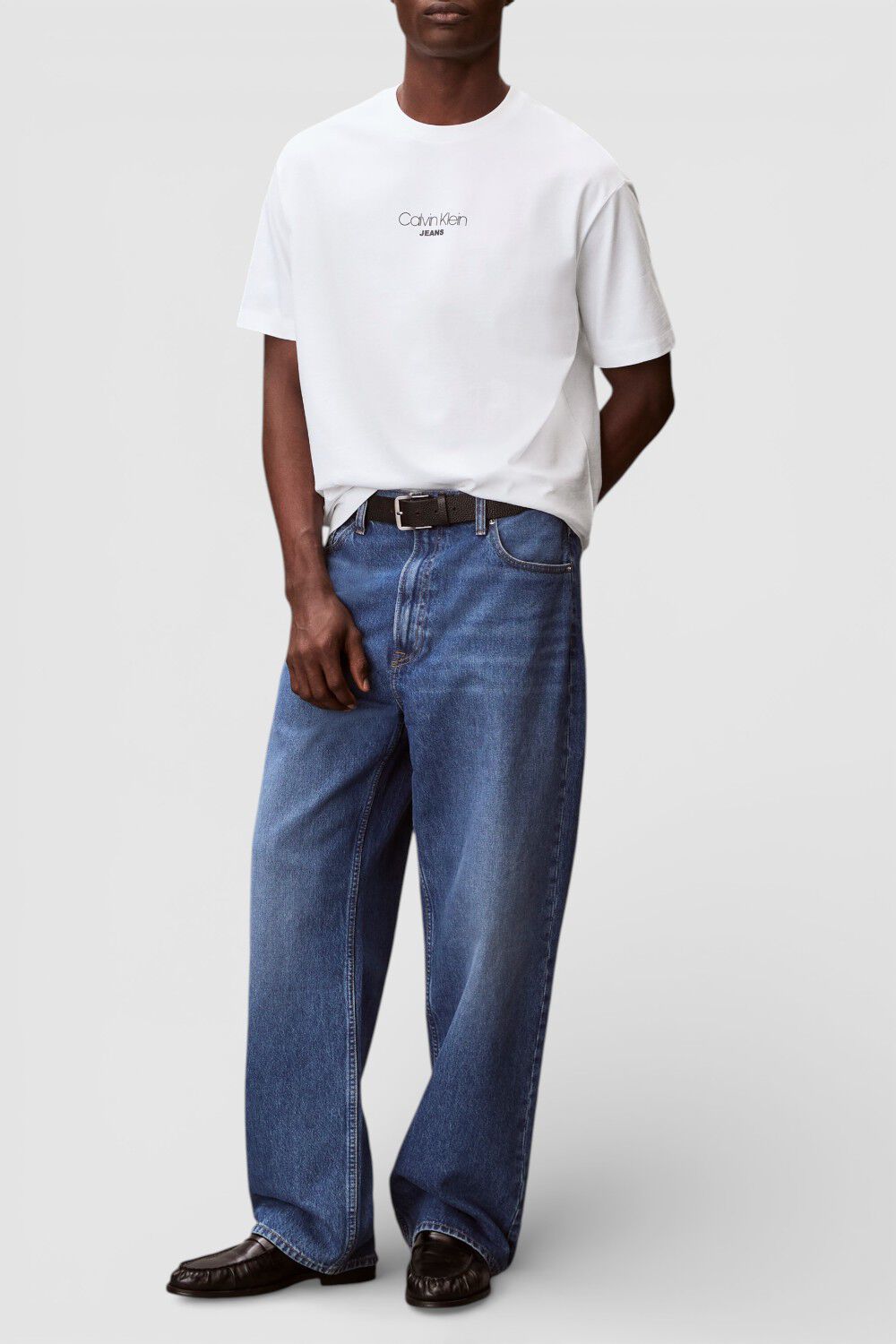 CALVIN KLEIN חולצת טי בגזרה משוחררת