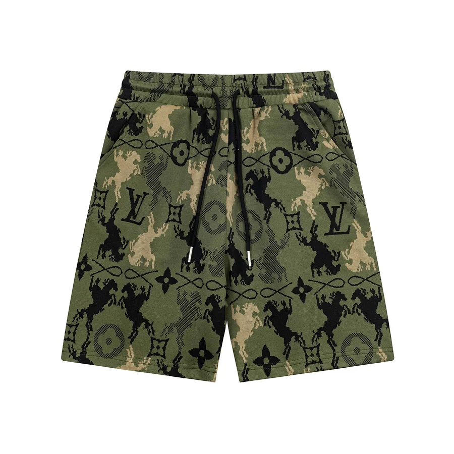 Printed pocket shorts