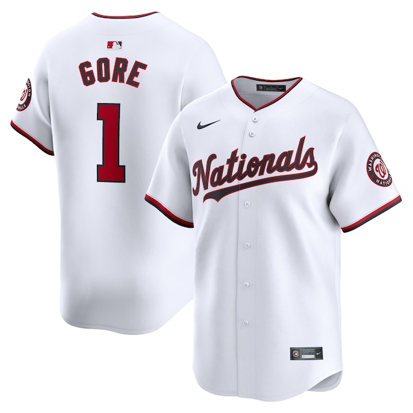 MacKenzie Gore Washington Nationals Nike Home Limited Player Jersey - White