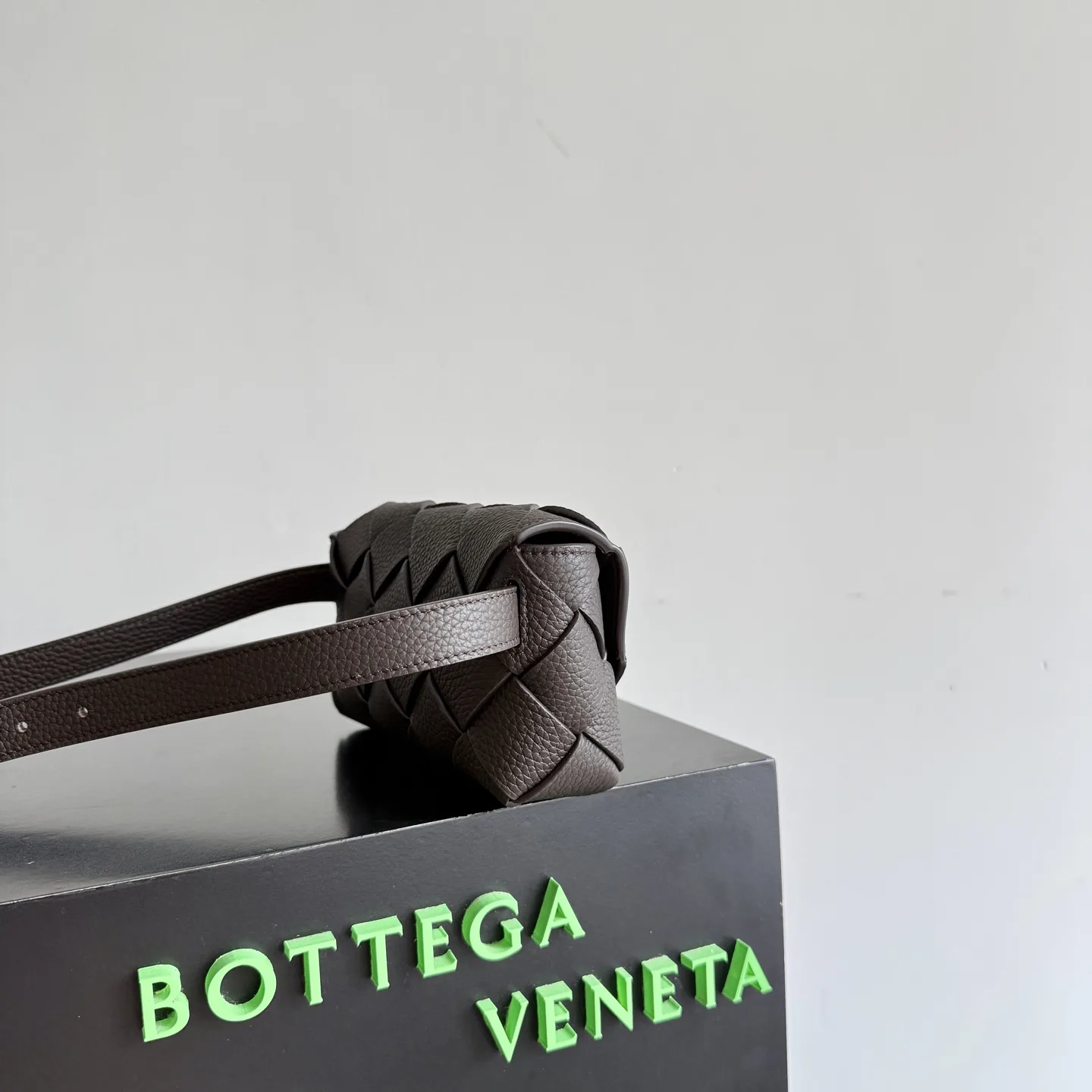 Bottega Veneta Grained Leather Diago Crossbody Bag product photo from LabelPicks