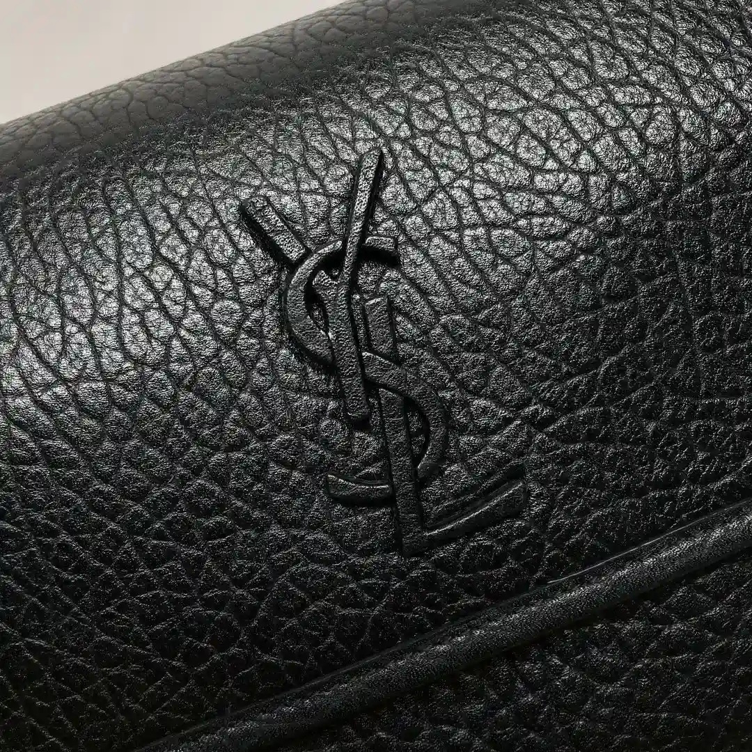 Saint Laurent Niki Black Grained Leather Crossbody Bag product photo from LabelPicks