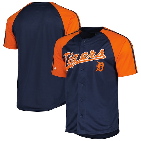 Detroit Tigers Stitches Team Raglan Sleeve Jersey - Navy