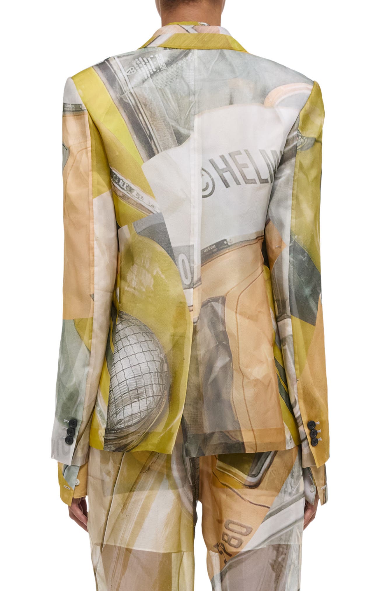Helmut Lang Print Blazer