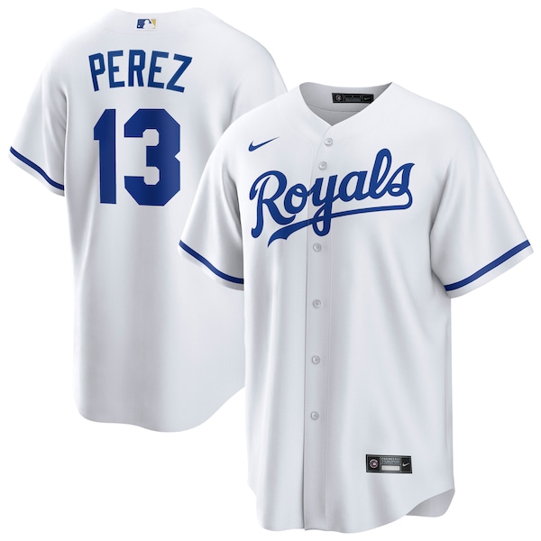 Salvador Perez Kansas City Royals Nike Home Replica Player Jersey - White