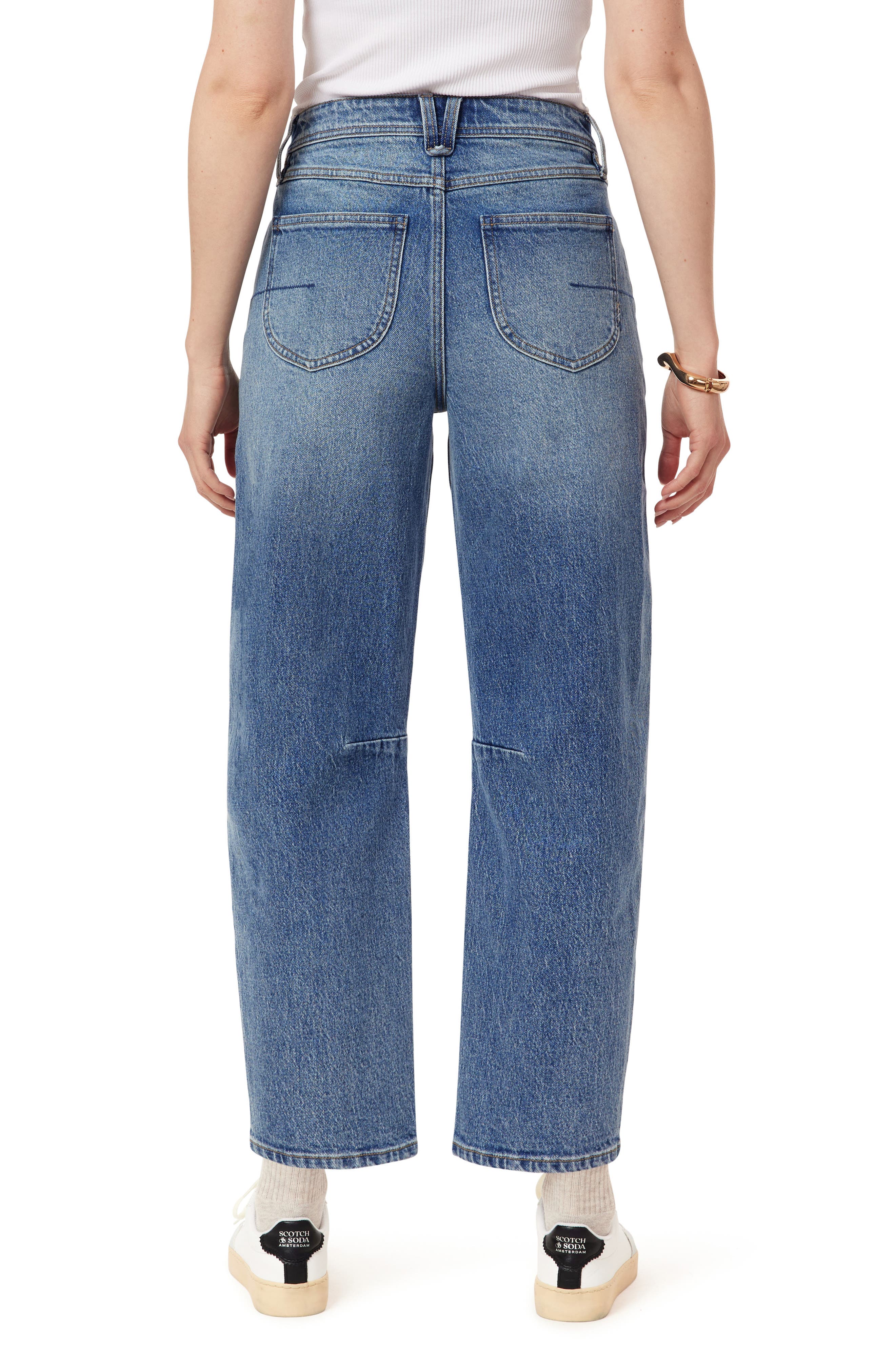 Scotch & Soda The Current High Waist Barrel Jeans