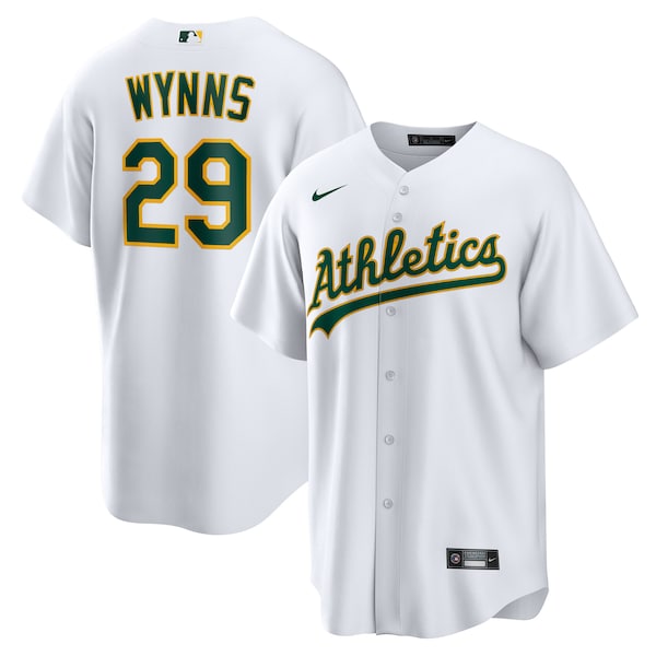 Austin Wynns Athletics Nike Home Replica Jersey - White