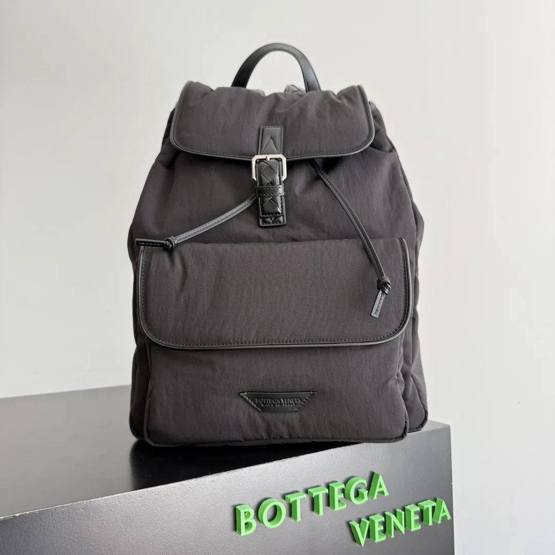 Bottega Veneta Intrecciato Woven Leather Backpack product photo from LabelPicks