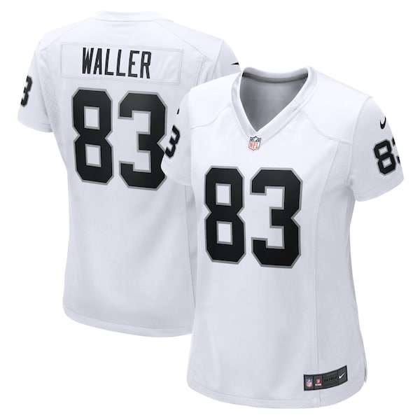 Darren Waller Las Vegas Raiders Nike Women's Player Jersey - White/Black