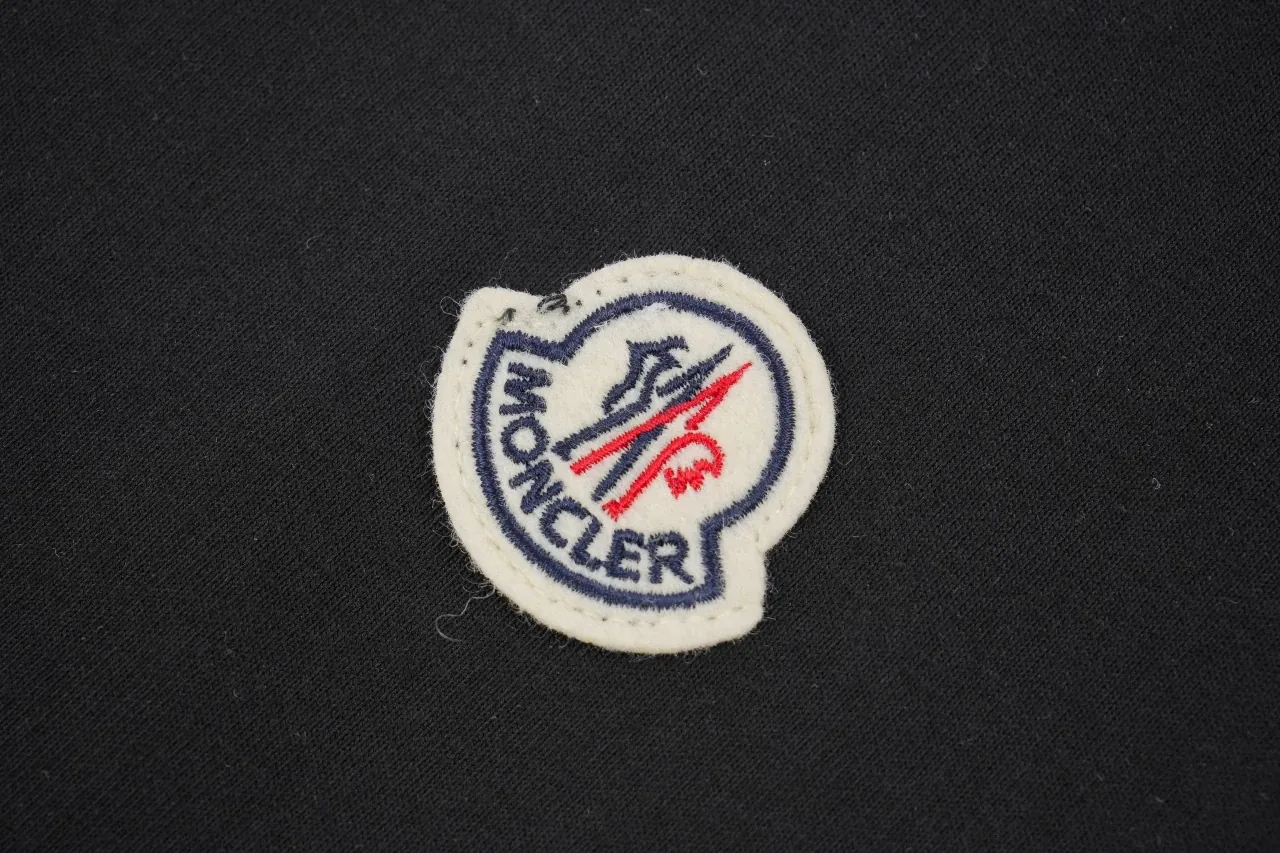 Moncler Black Logo Crewneck T-Shirt product photo from LabelPicks