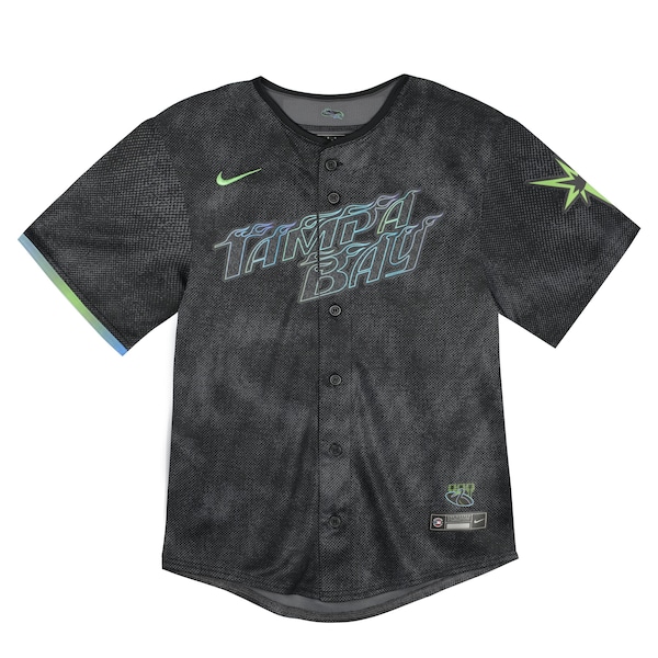 Tampa Bay Rays Nike Toddler City Connect Team Limited Jersey - Black