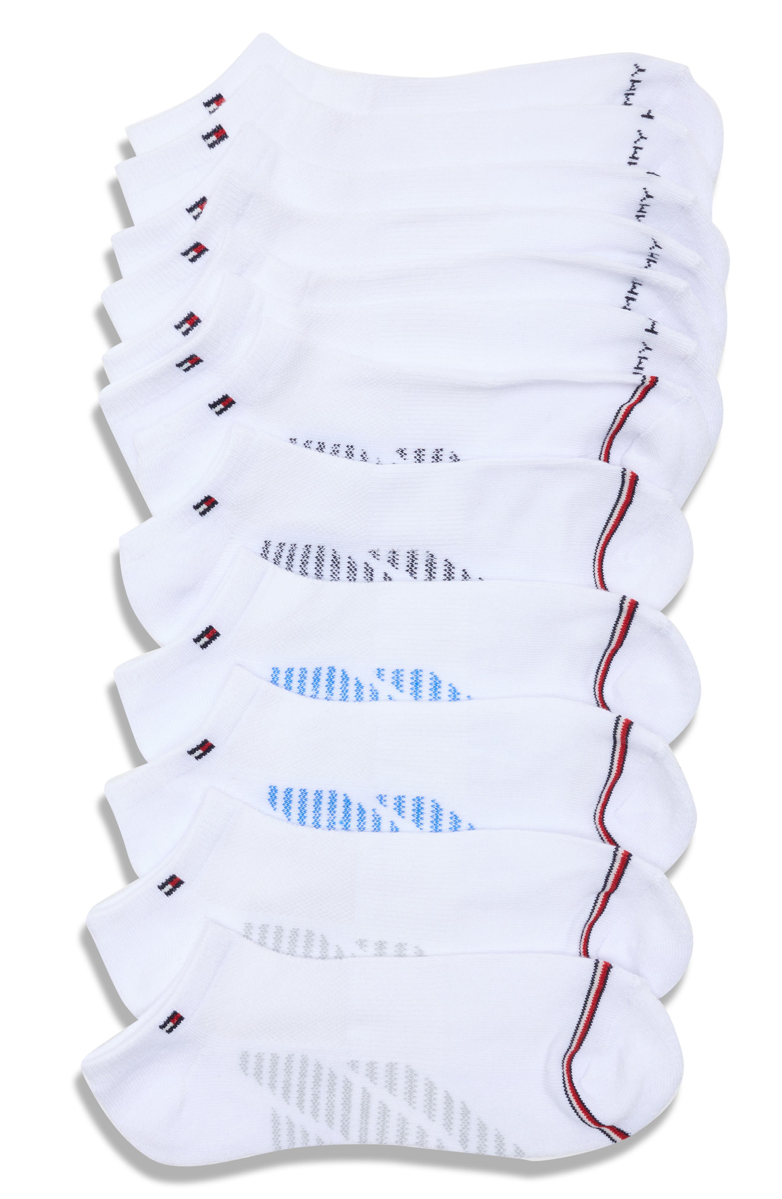 Tommy Hilfiger 6-Pack Terry No-Show Socks