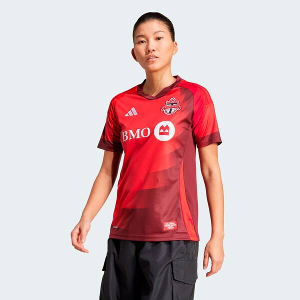 Toronto FC adidas Women's 2025 Club Kit Replica Jersey - Red