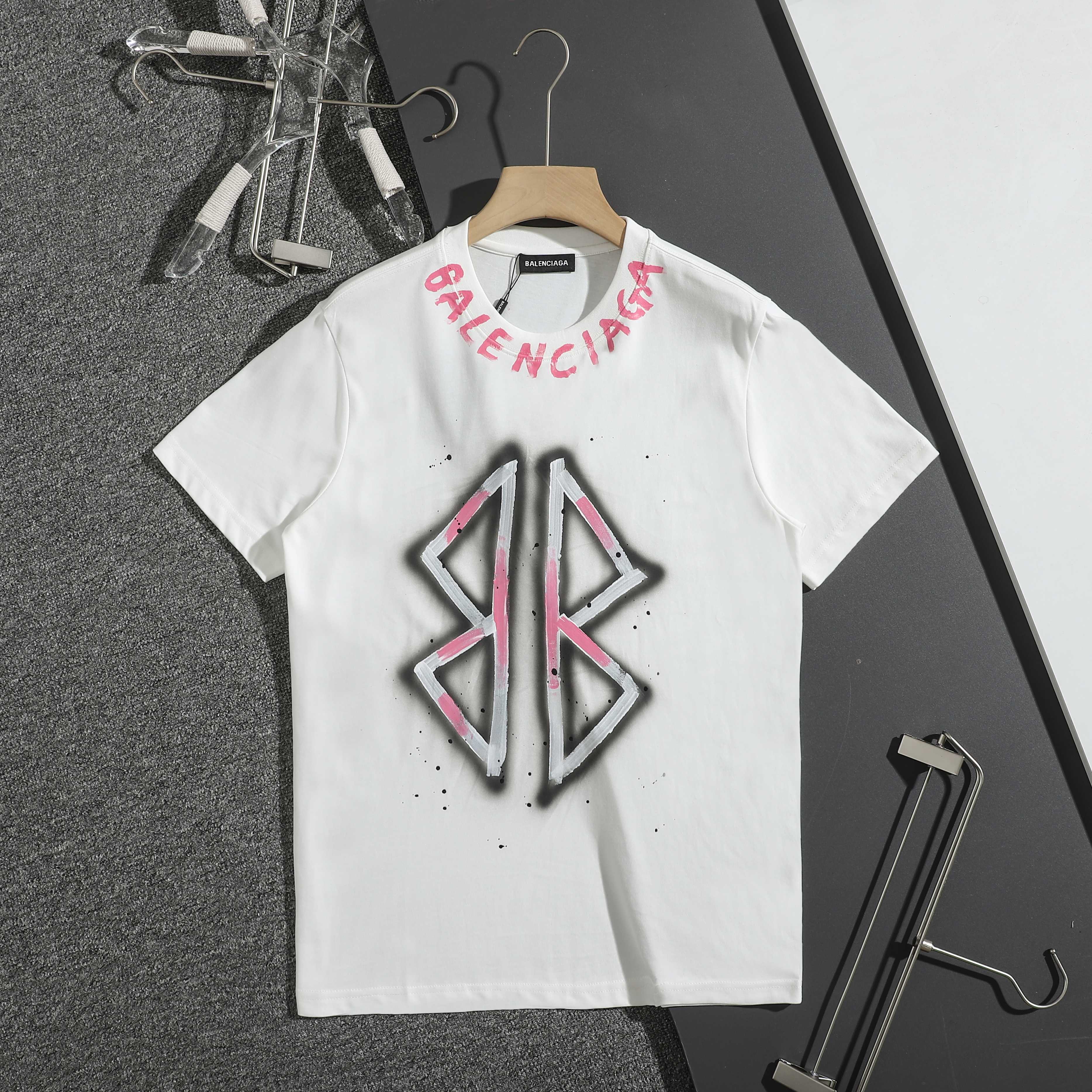 0414 loose printed casual t-shirt's