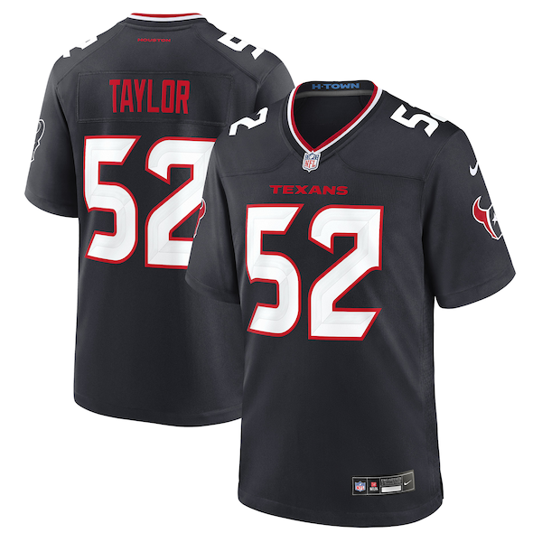Darrell Taylor Houston Texans Nike Team Game Jersey -  Navy