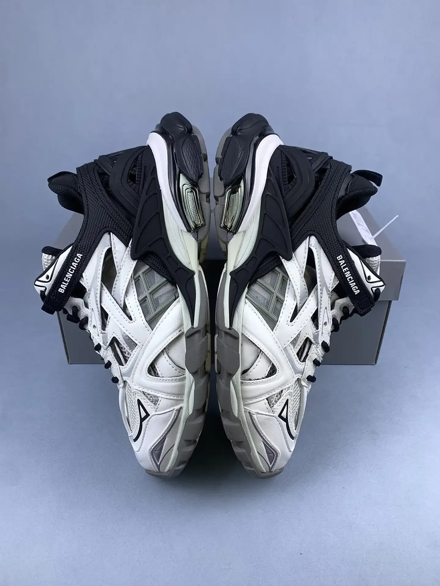 Balenciaga Track.2 Sneaker in Black/White product photo from LabelPicks