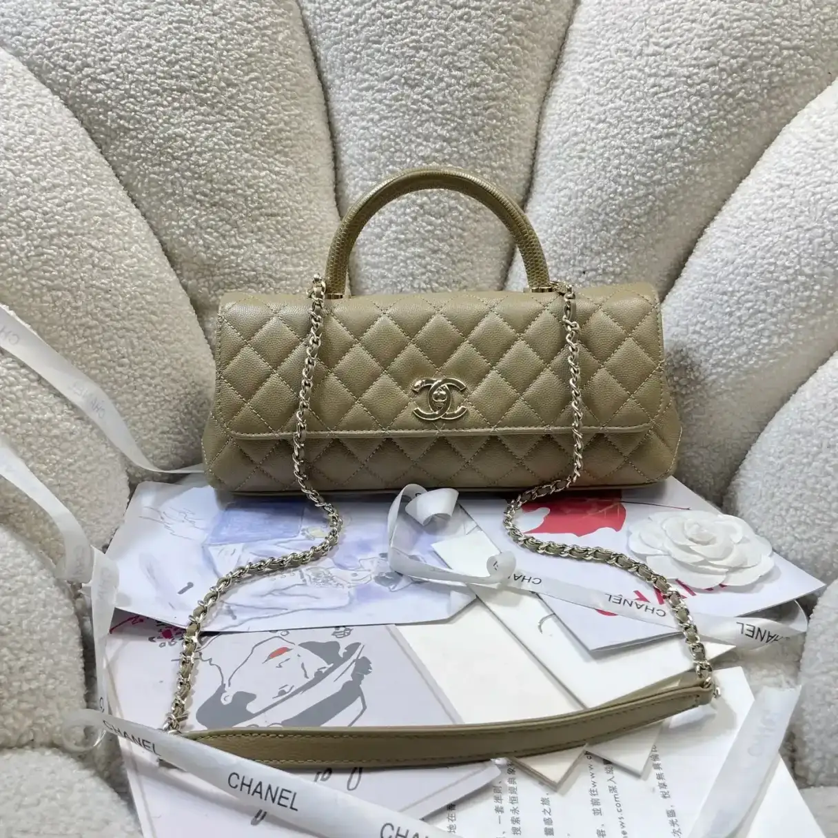 Chanel Coco Handle Black Calfskin Top Handle Bag product photo from LabelPicks
