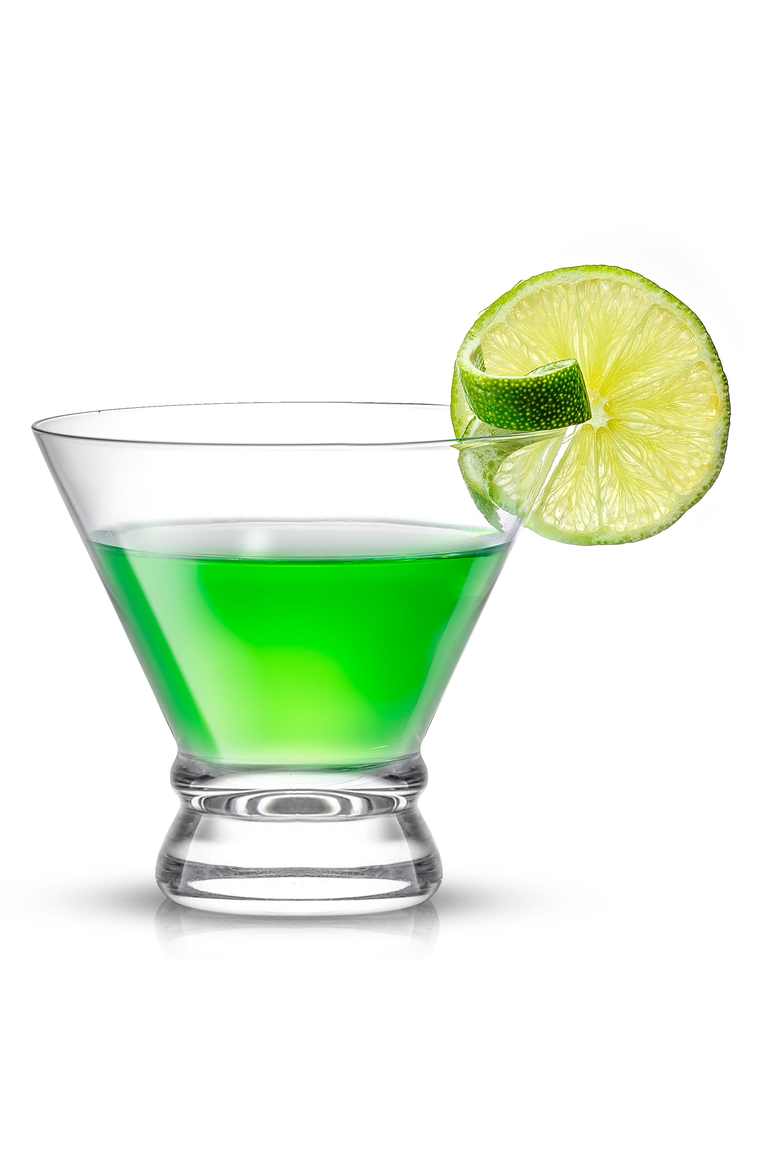 JoyJolt Afina Set of 8 Stemless Martini Glasses