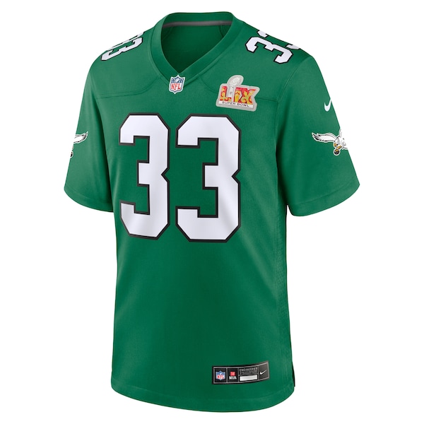 Cooper DeJean Philadelphia Eagles Nike Super Bowl LIX 2nd Alternate Game Jersey - Kelly Green