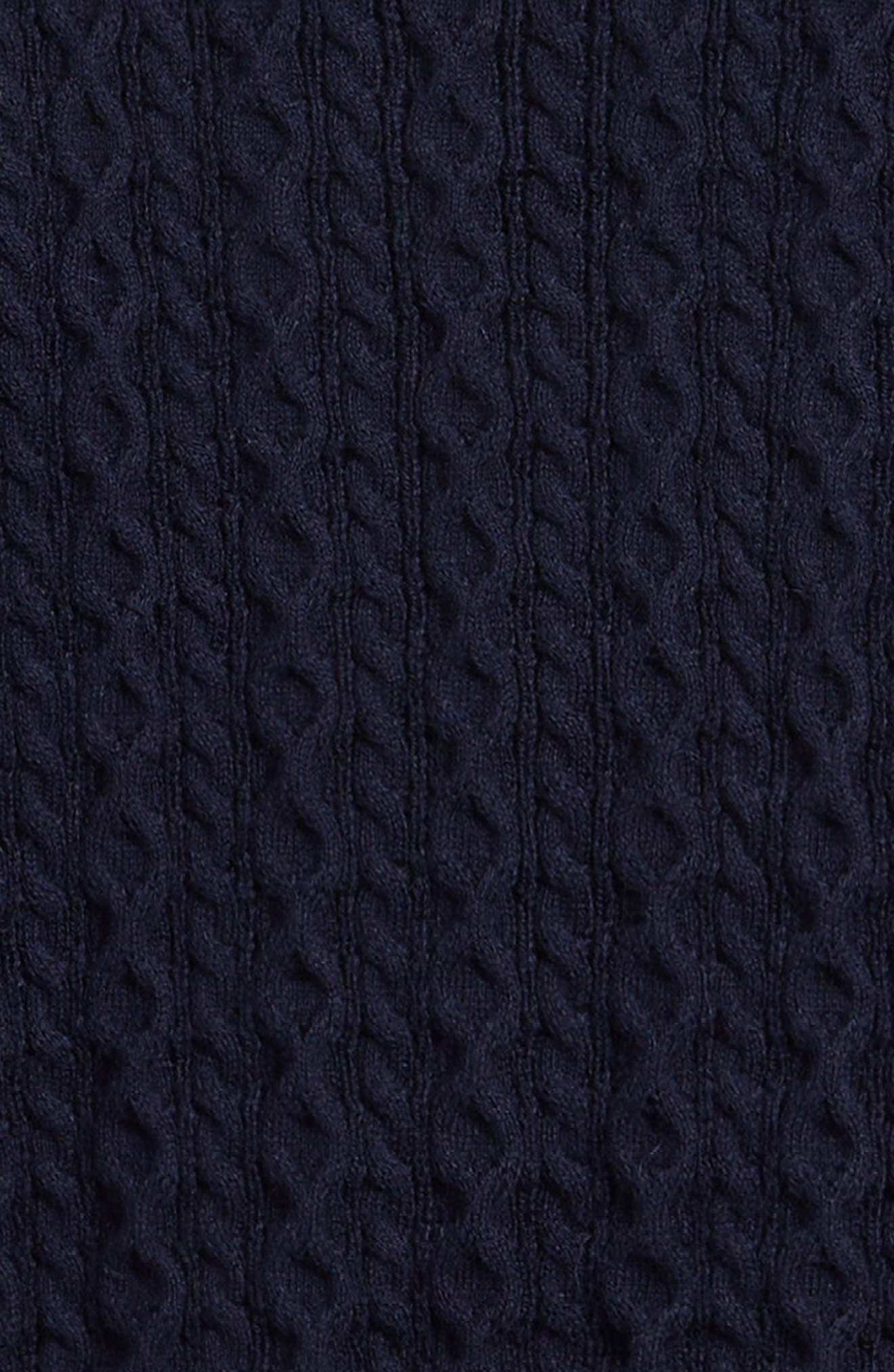 NEXT Kids' Bow Cotton & Cashmere Sweater