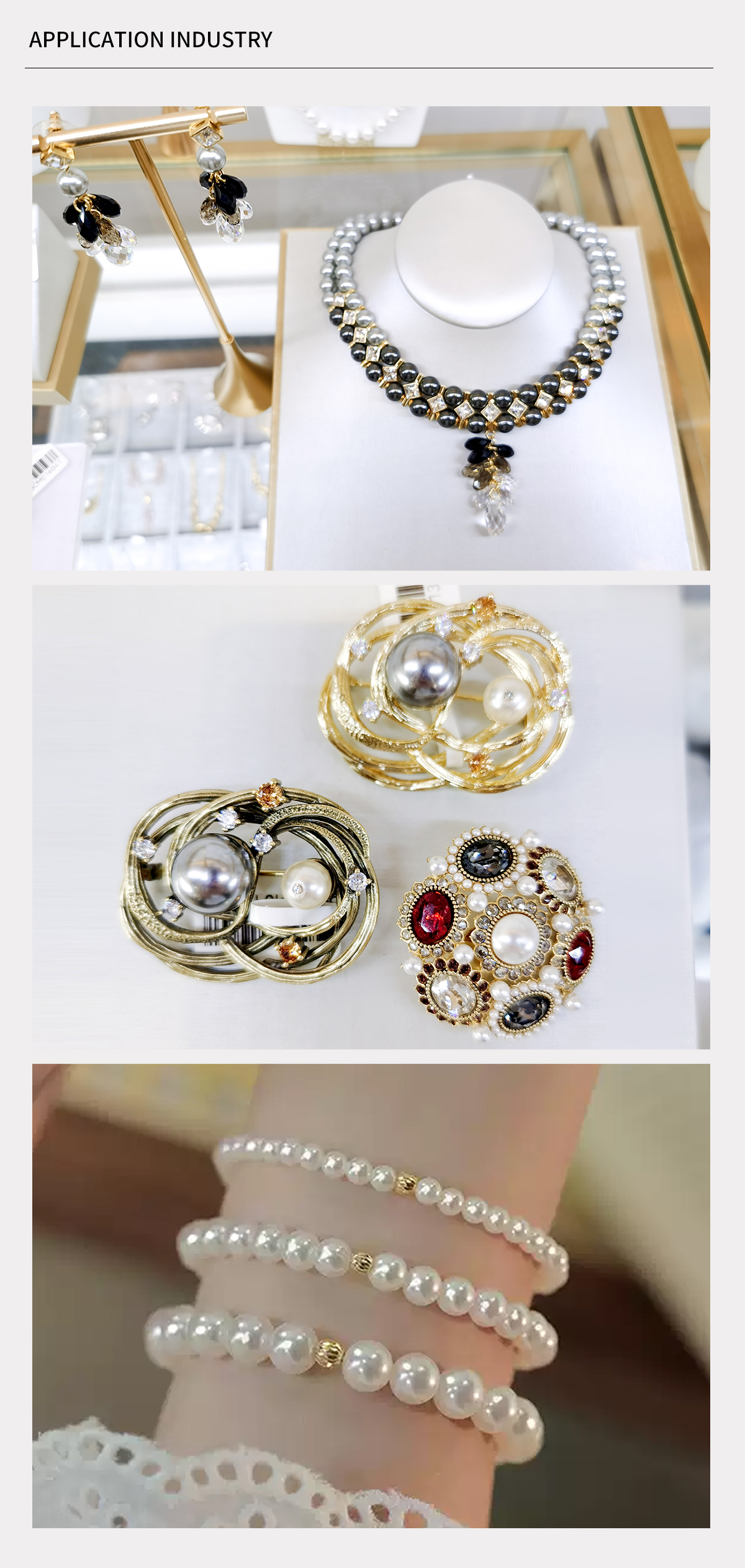 Pearl jewelry design