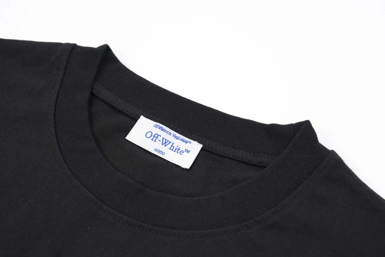 Off-White Black Tonal Arrow Embroidered T-Shirt product photo from LabelPicks